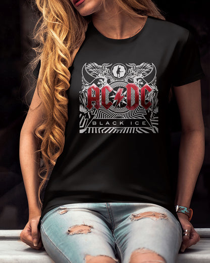 Polera  AC-DC Black Ice