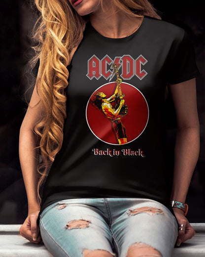 Polera  AC-DC Back in Black