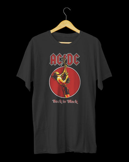 Polera  AC-DC Back in Black