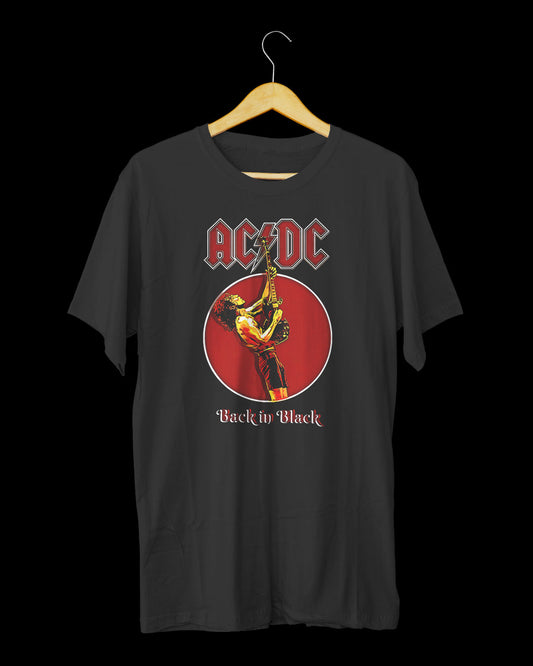Polera  AC-DC Back in Black
