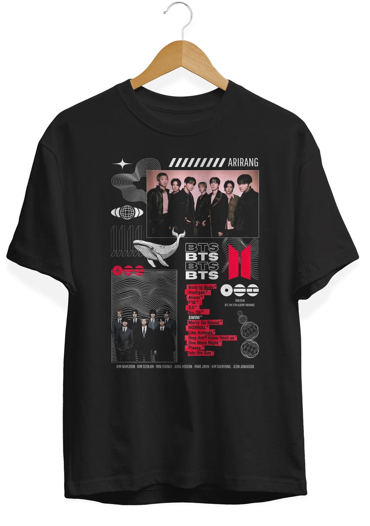 Polera BTS - ARIRANG