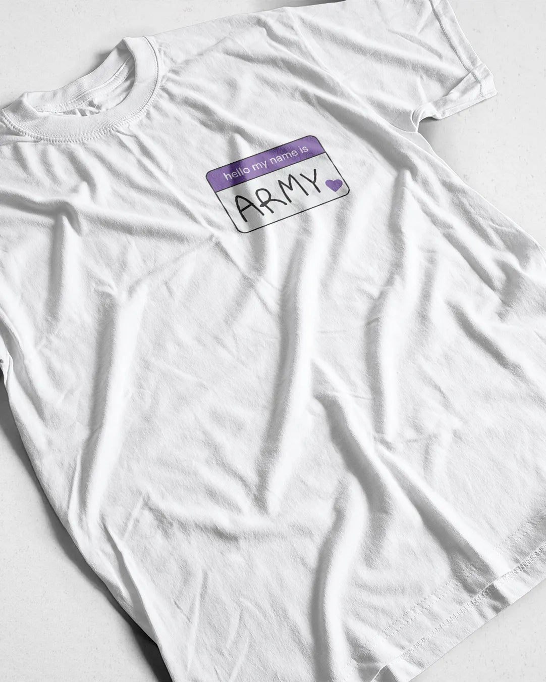 Polera BTS - My Name is ARMY