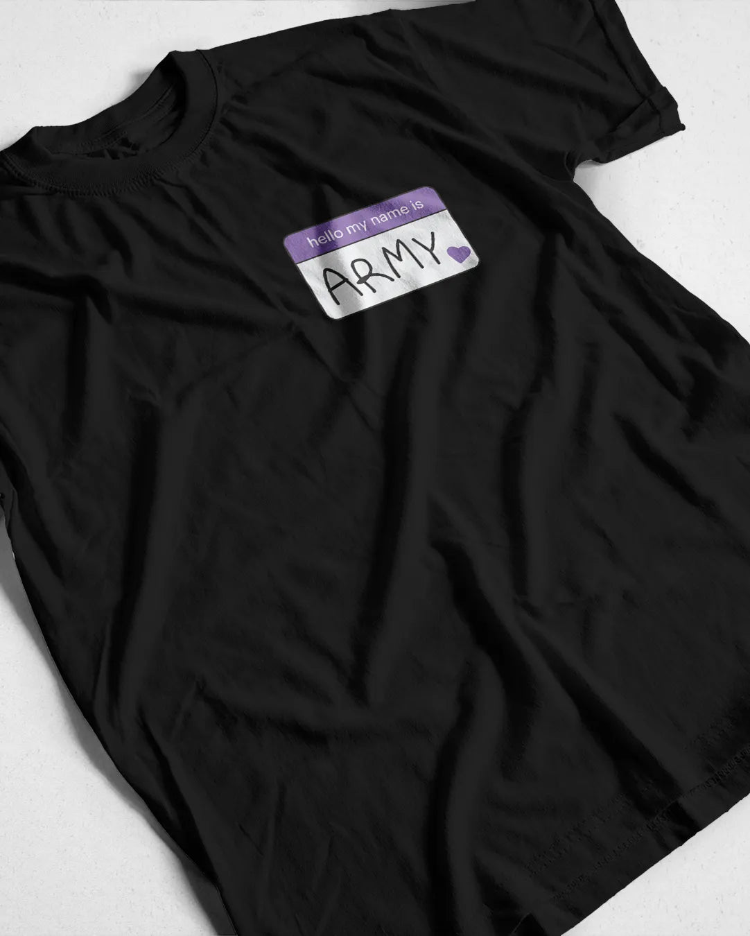 Polera BTS - My Name is ARMY