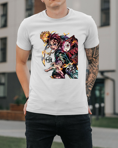 Polera Demon Slayer - Tanjiro Kamado