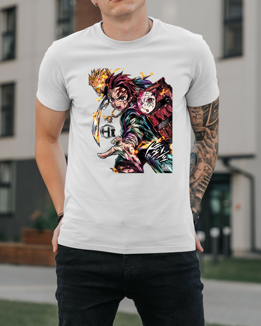 Polera Demon Slayer - Tanjiro Kamado
