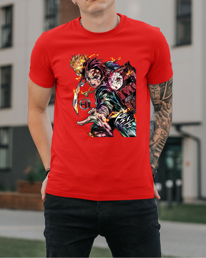 Polera Demon Slayer - Tanjiro Kamado