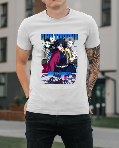 Polera Demon Slayer - Pilar de Agua