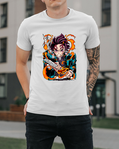 Polera Demon Slayer - Tanjiro Kamado