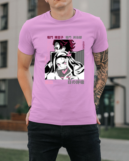 Polera Demon Slayer - Tanjiro y Nezuko