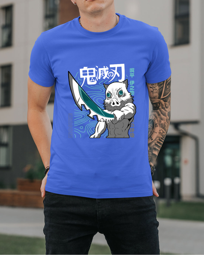 Polera Demon Slayer -  Inosuke Hashibira