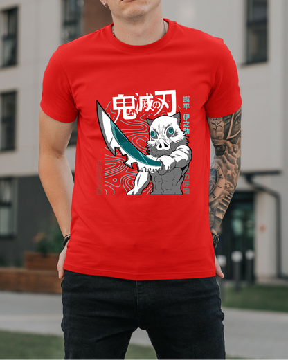 Polera Demon Slayer -  Inosuke Hashibira