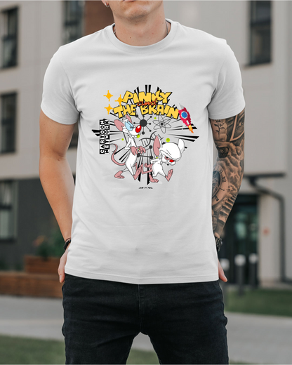 Polera  Pinky y Cerebro