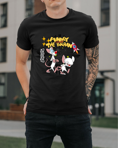 Polera  Pinky y Cerebro