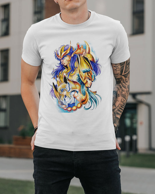 Anime - Caballeros del Zodiaco - Escorpio Cisne Acuario