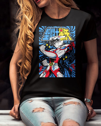 Polera Caballeros del Zodiaco - Seiya Pegaso