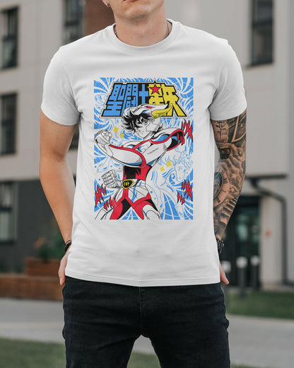 Polera Caballeros del Zodiaco - Seiya Pegaso