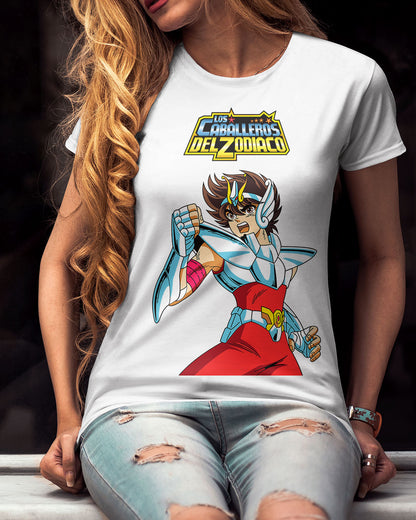 Polera Caballeros del Zodiaco - Saint Seiya