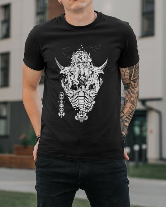 Polera Caballeros del Zodiaco - Milo de Escorpio