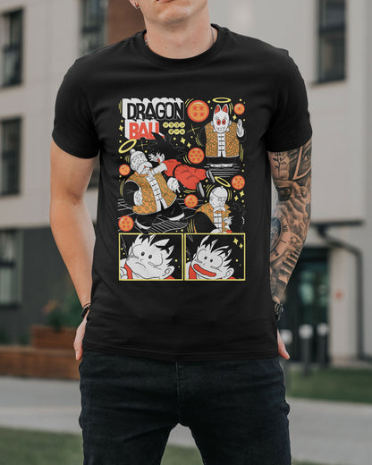 Polera Dragon Ball - Abuelo Son Gohan