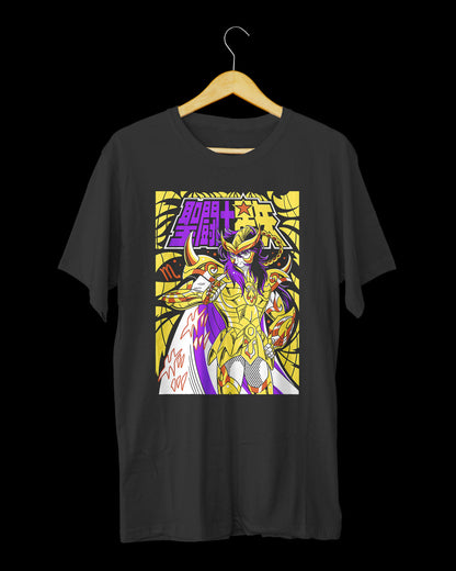 Polera Caballeros del Zodiaco - Milo de Escopio