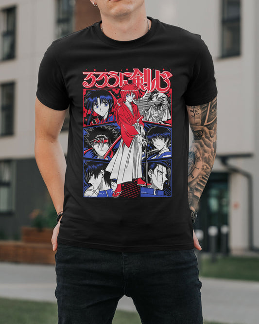 Polera Samurai X - Kyoto Douran