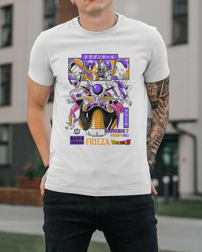 Polera Dragon Ball Z - Freezer y Familia