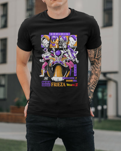 Polera Dragon Ball Z - Freezer y Familia