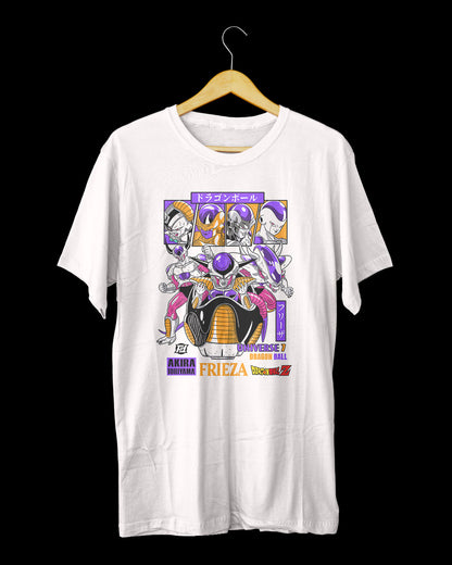 Polera Dragon Ball Z - Freezer y Familia