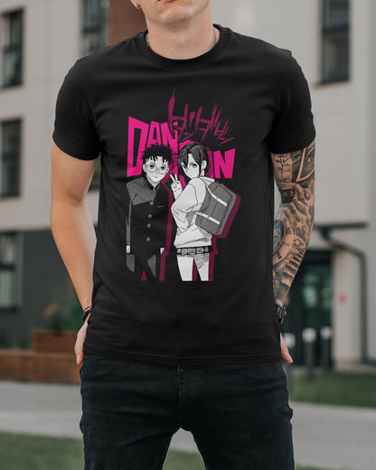 Polera Dandadan - Okarun & Momo