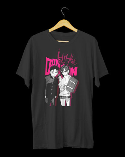 Polera Dandadan - Okarun & Momo