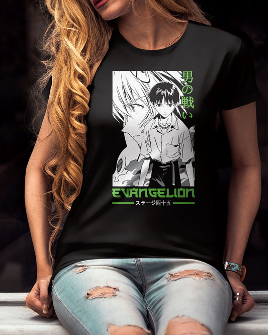 Anime - Evangelion - Shinji & Rei