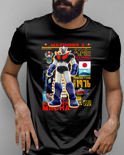Polera Mazinger Z Monte Fuji