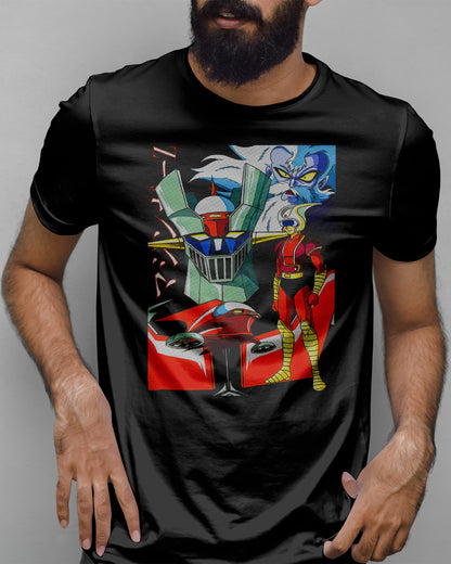 Polera Mazinger Z & Koji Kabuto