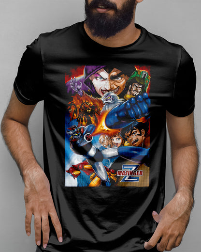 Polera Mazinger Z en la ciudad