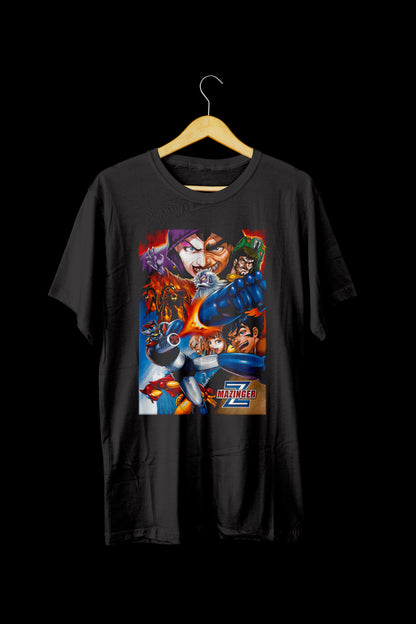 Polera Mazinger Z en la ciudad