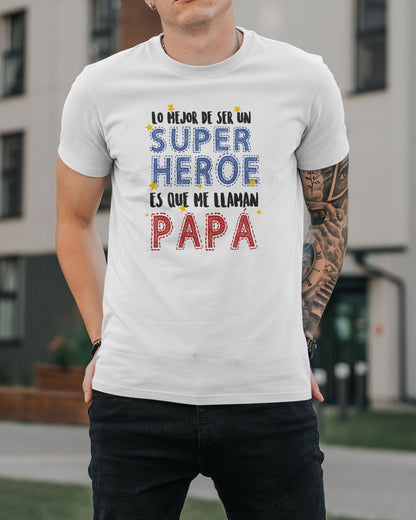 Polera Día del Padre - Súper Héroes